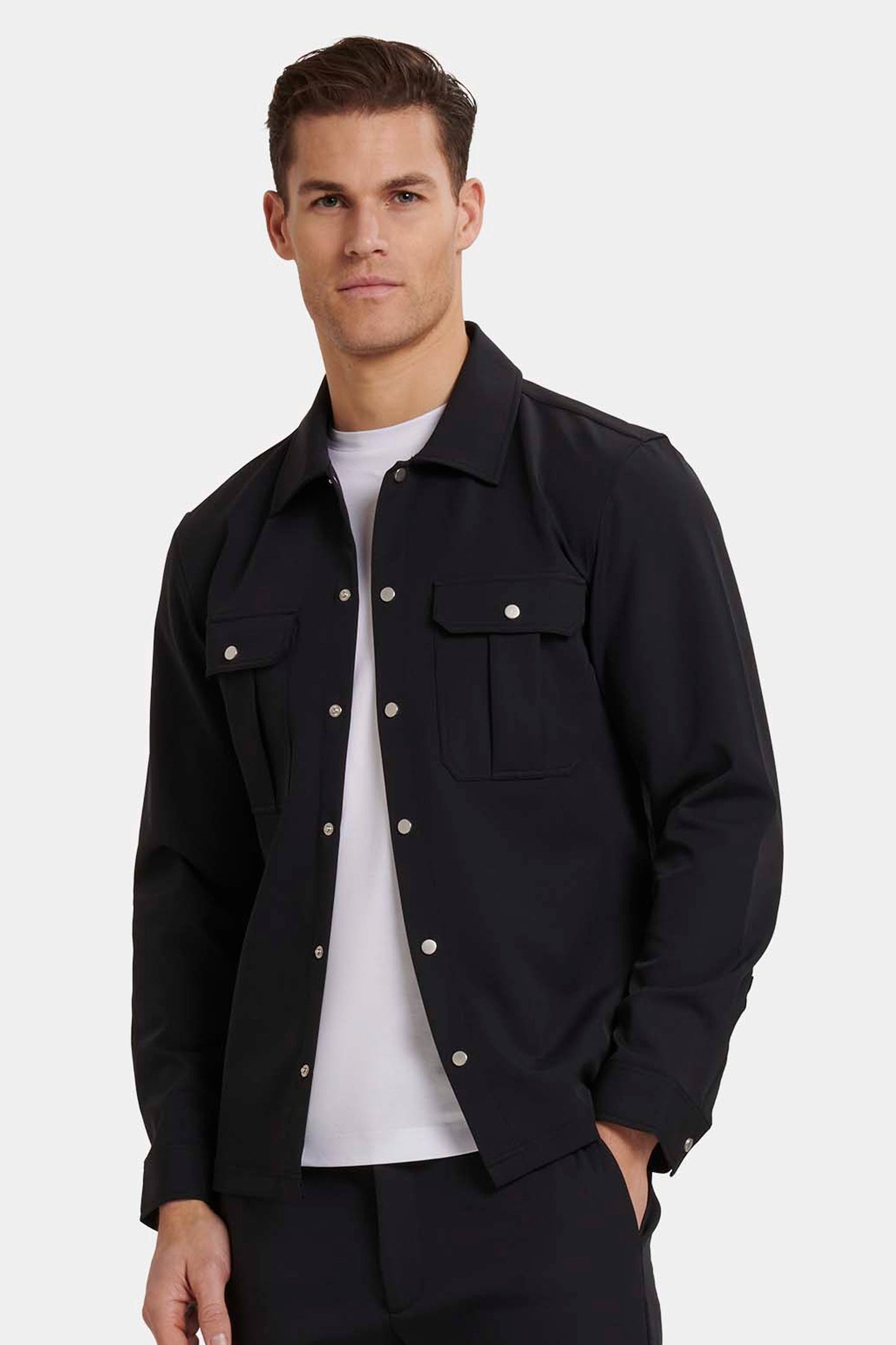 LA CAMICIA OVERSHIRT TECH CARGO
