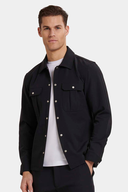LA CAMICIA OVERSHIRT TECH CARGO