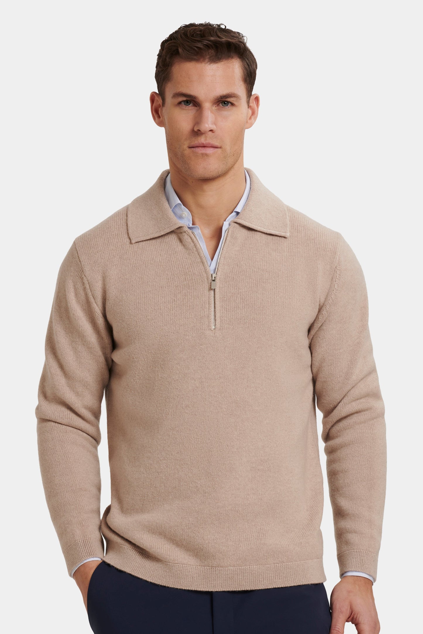 LA POLO COMPONE QUARTER ZIP