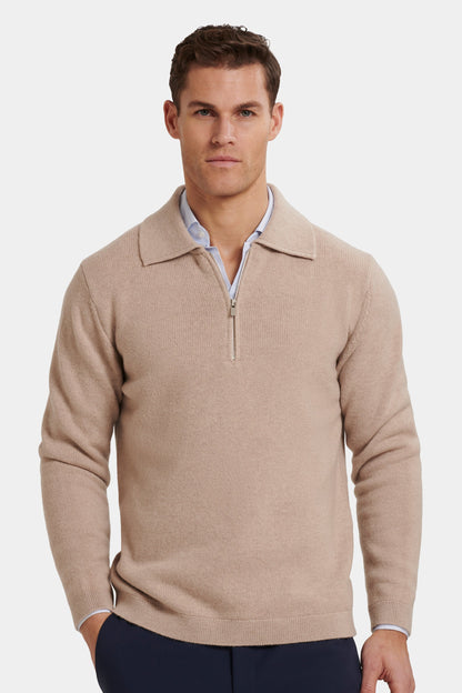 LA POLO COMPONE QUARTER ZIP