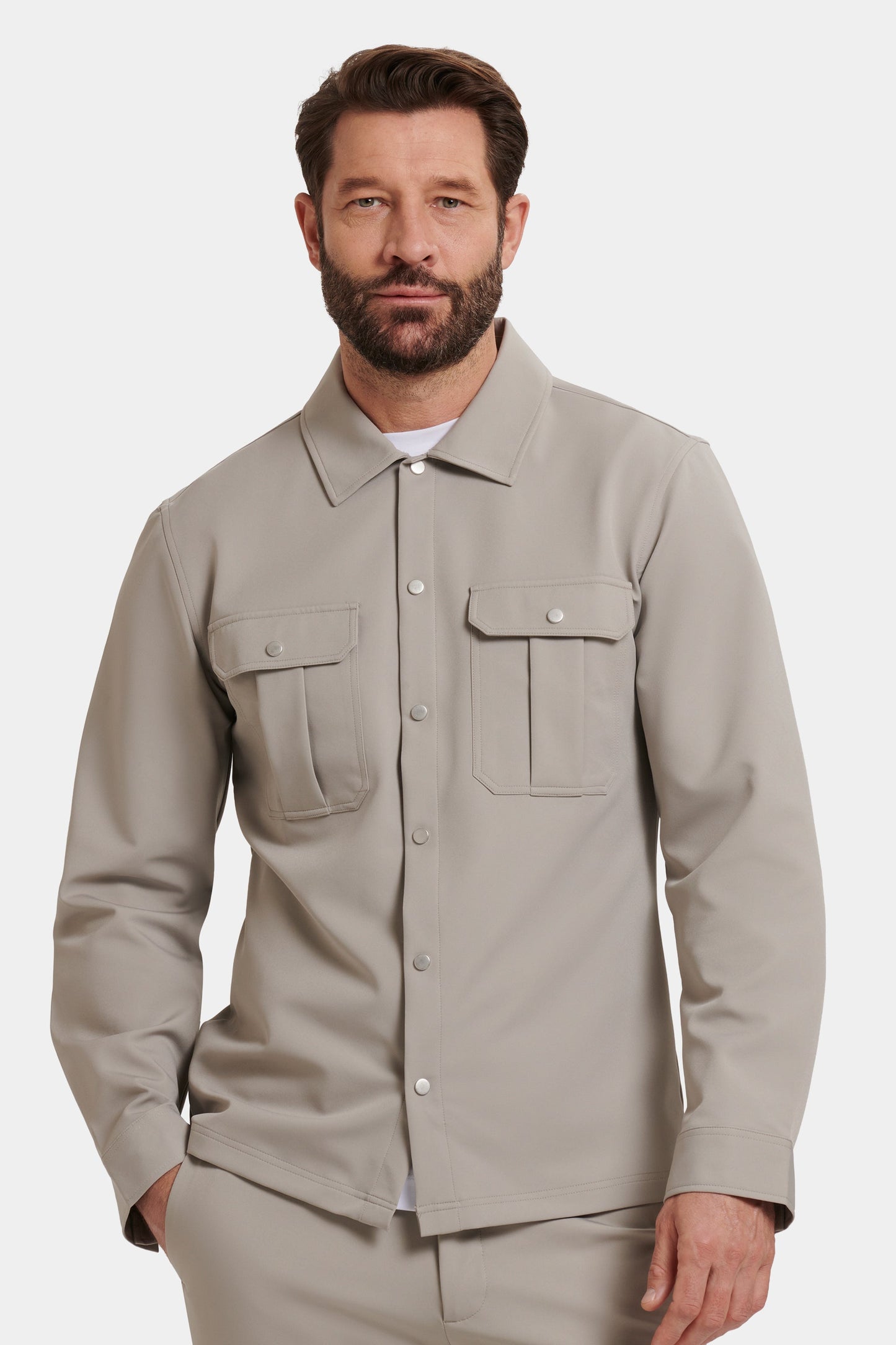 LA CAMICIA OVERSHIRT TECH CARGO