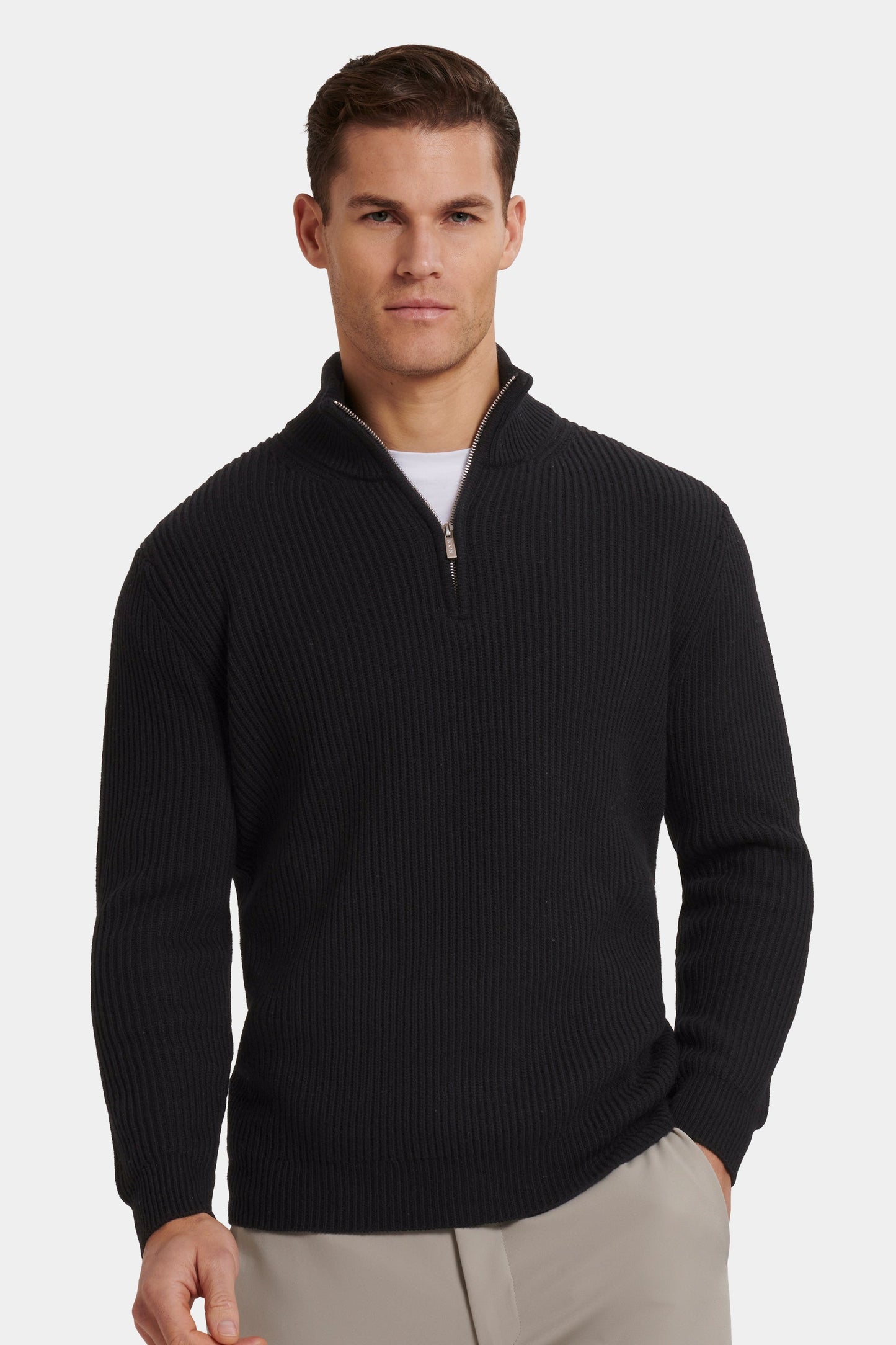 MAGLIONE VICO CON MEZZA CERNIERA