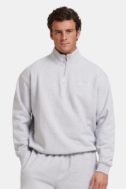 MAGLIONE MILAN CON ZIP CORTA