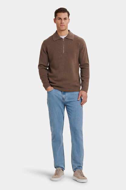 LA POLO COMPONE QUARTER ZIP