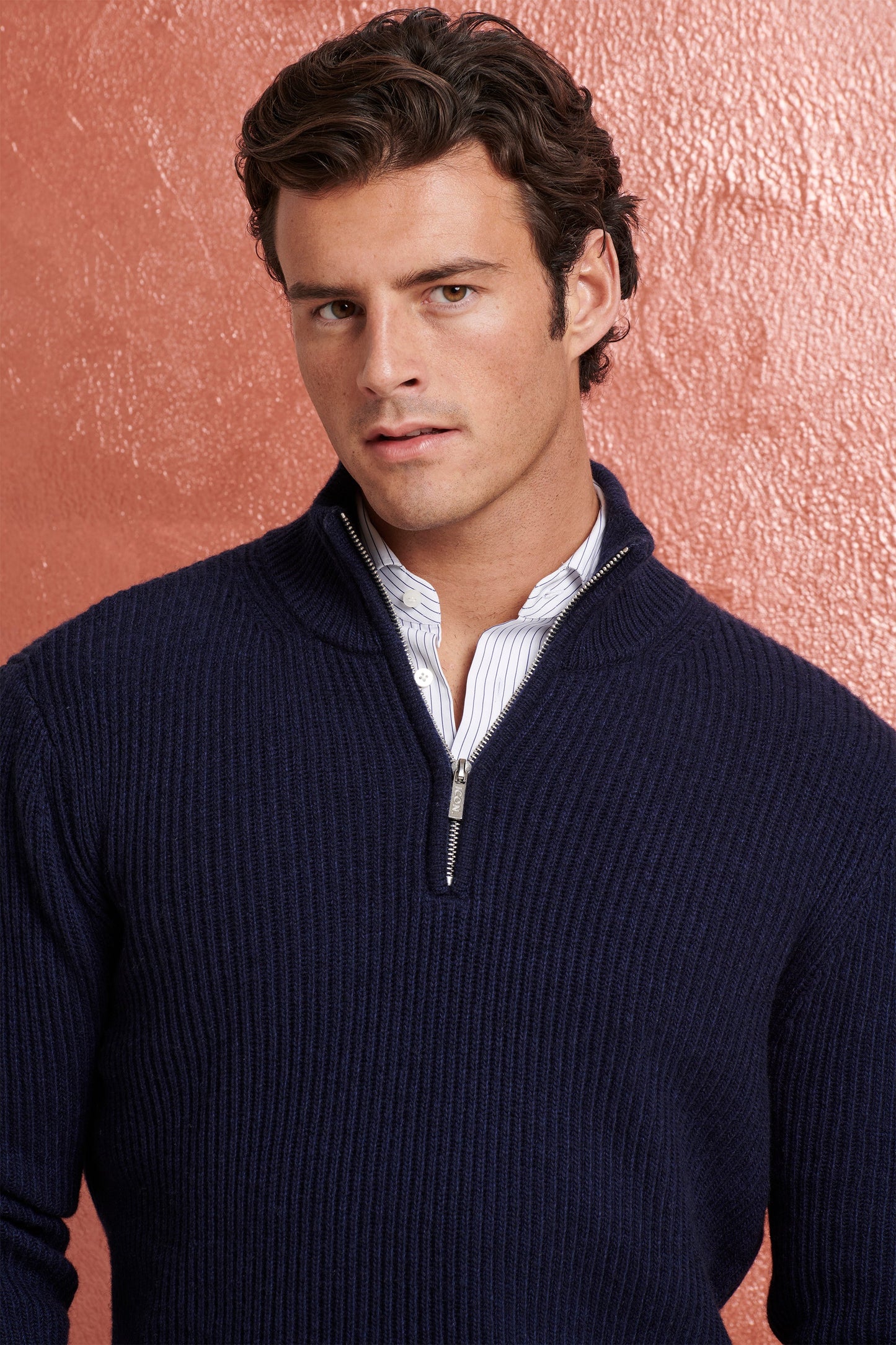MAGLIONE VICO CON MEZZA CERNIERA