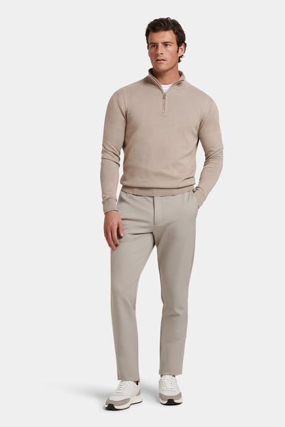 IL MAGLIONE SANTONI QUARTER ZIP