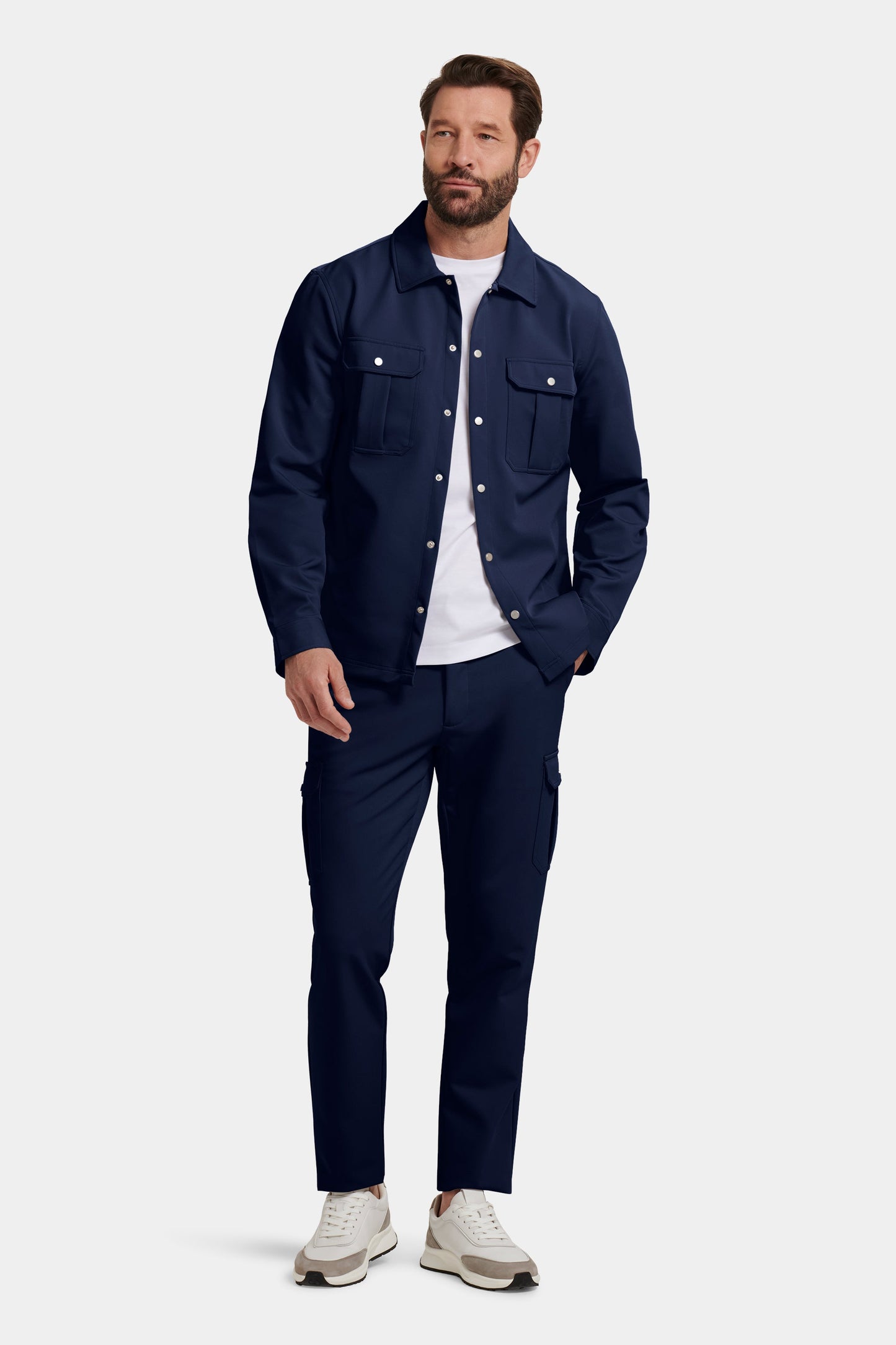 LA CAMICIA OVERSHIRT TECH CARGO