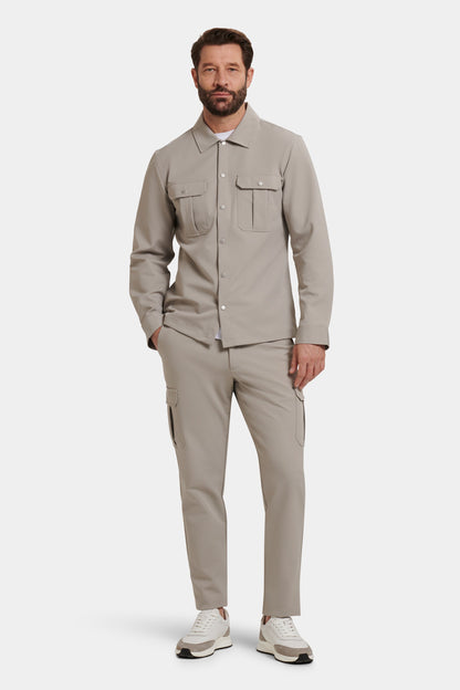 LA CAMICIA OVERSHIRT TECH CARGO