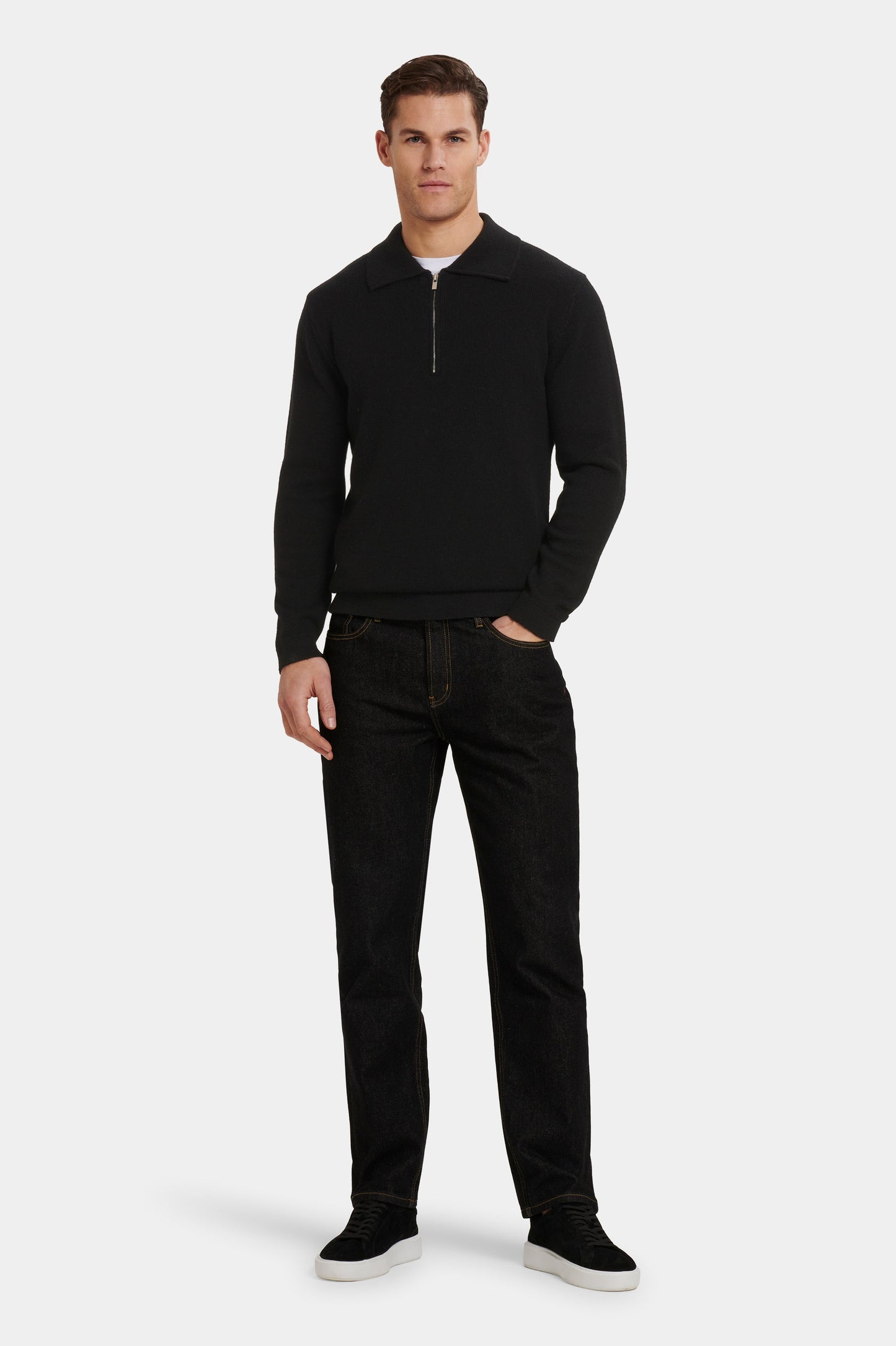 LA POLO COMPONE QUARTER ZIP