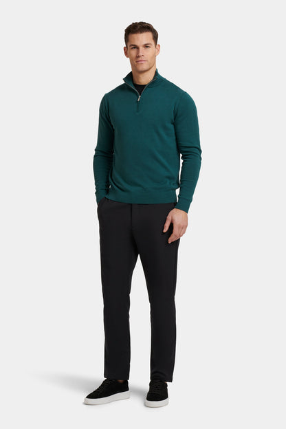 IL MAGLIONE SANTONI QUARTER ZIP