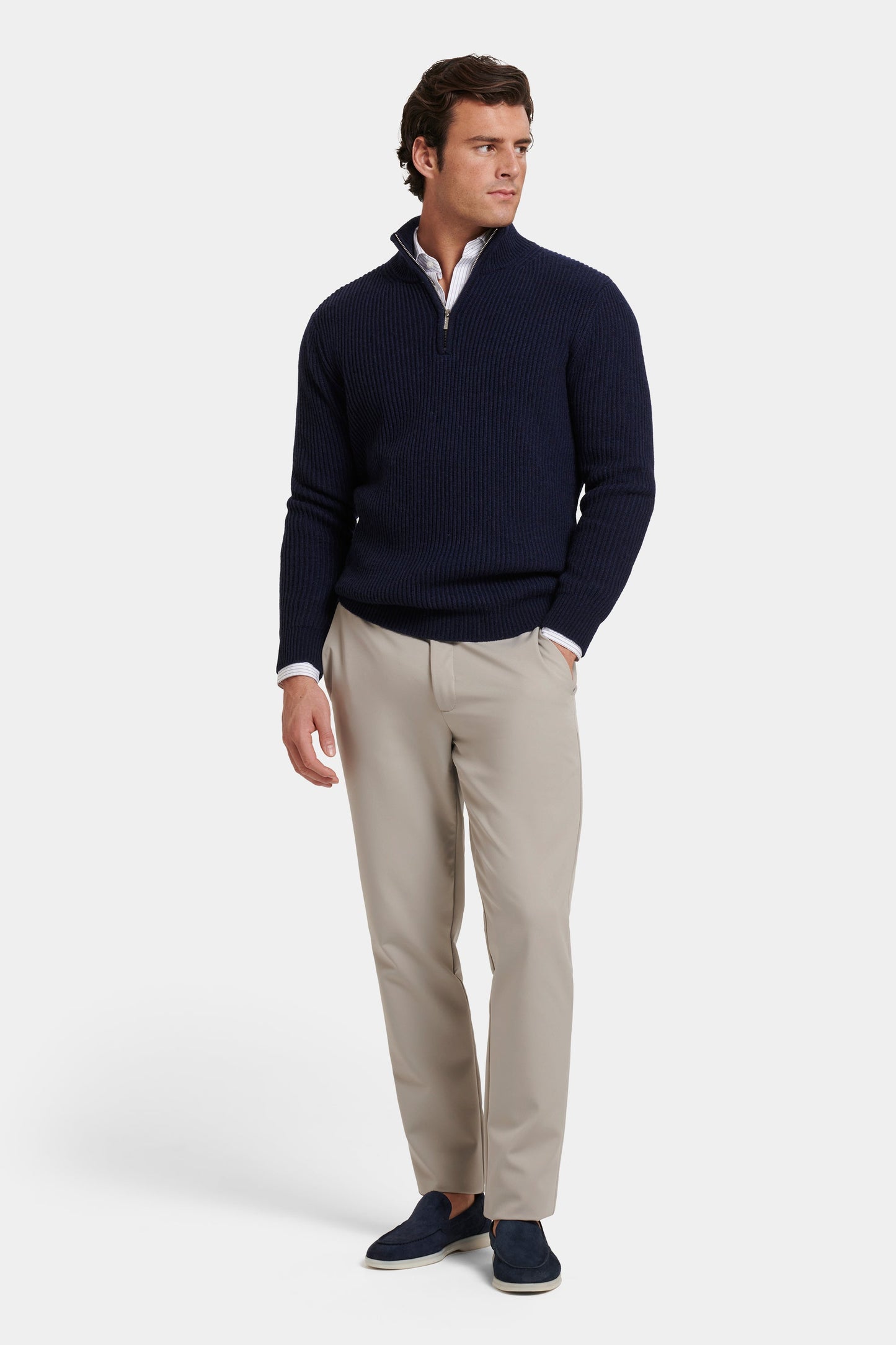 MAGLIONE VICO CON MEZZA CERNIERA