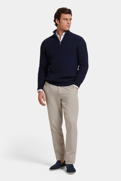 MAGLIONE VICO CON MEZZA CERNIERA