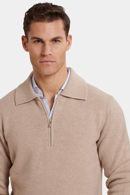 LA POLO COMPONE QUARTER ZIP