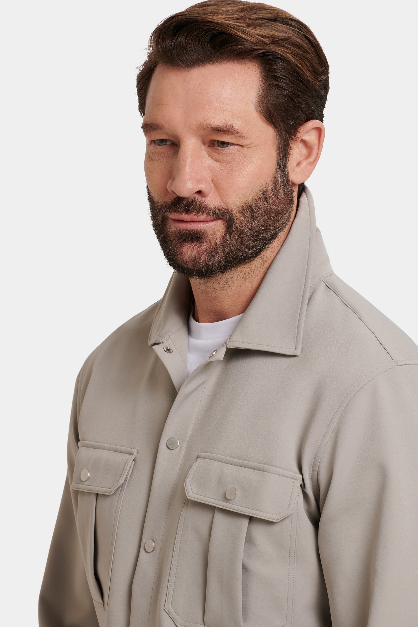 LA CAMICIA OVERSHIRT TECH CARGO