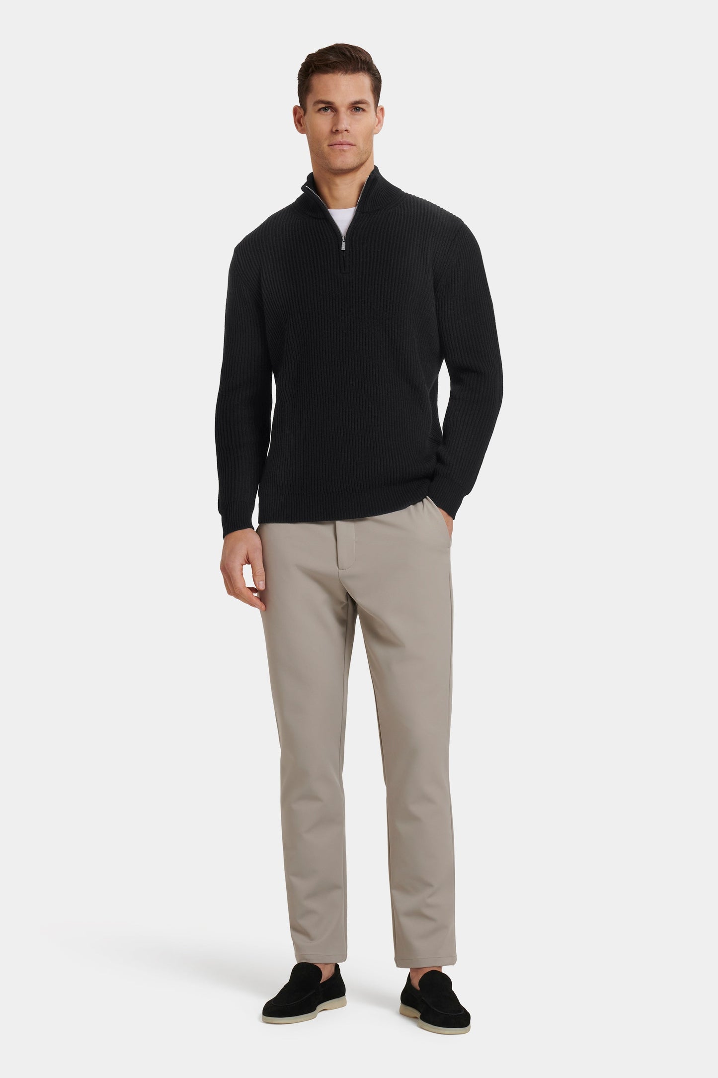 MAGLIONE VICO CON MEZZA CERNIERA