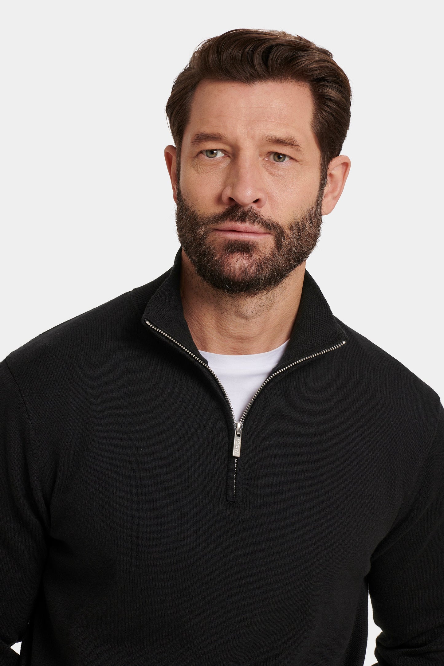IL MAGLIONE SANTONI QUARTER ZIP