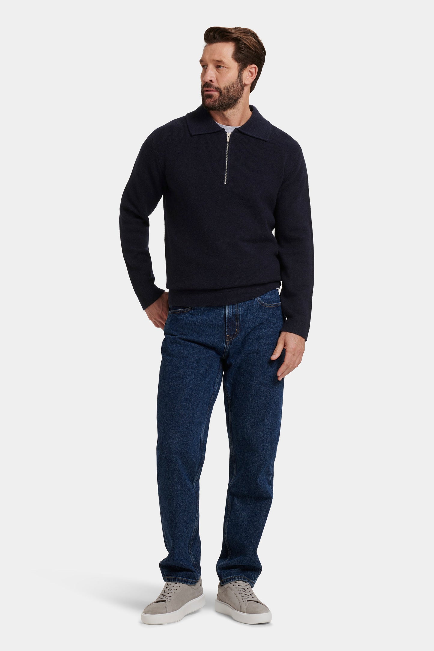 LA POLO COMPONE QUARTER ZIP