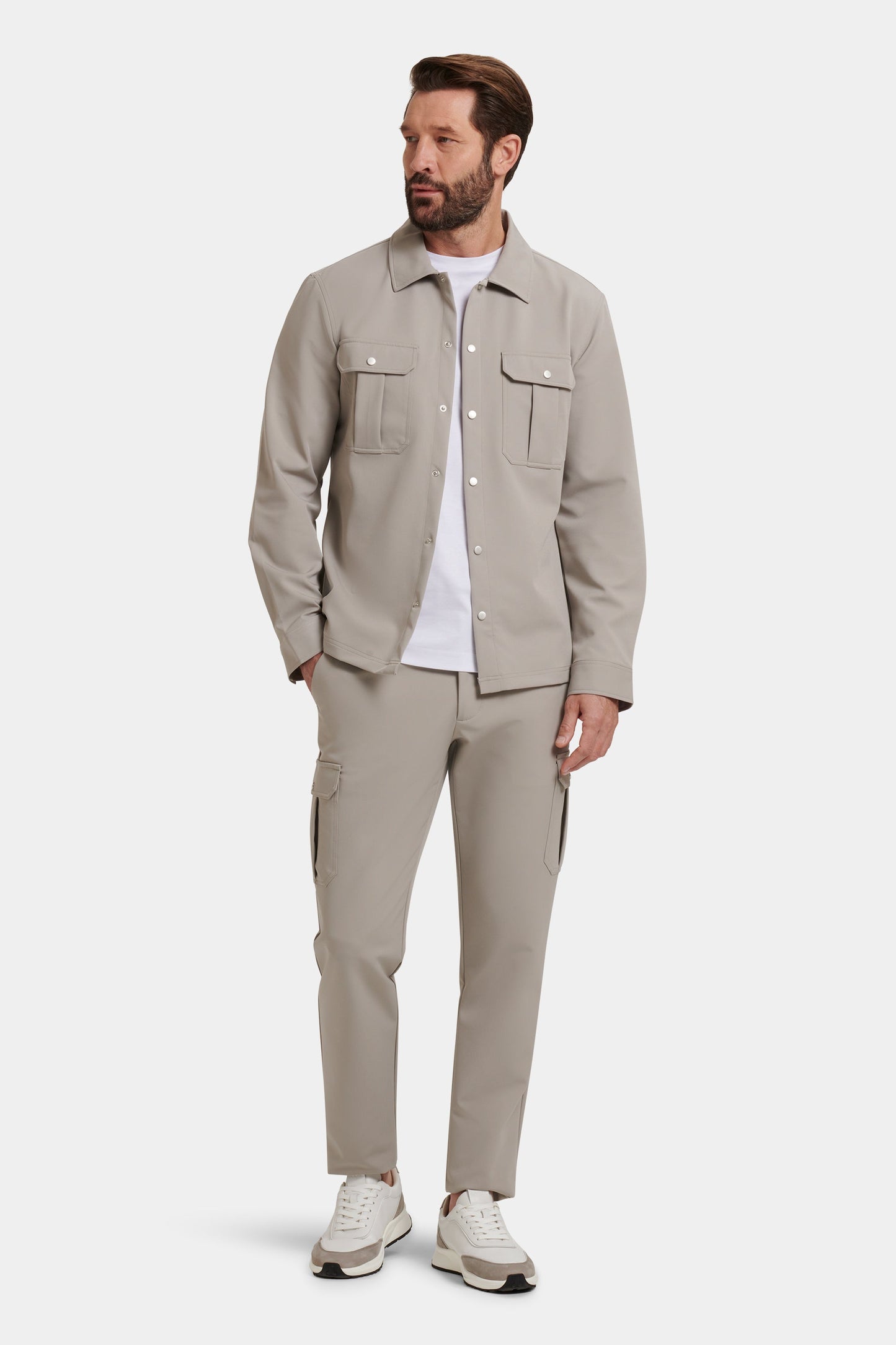 LA CAMICIA OVERSHIRT TECH CARGO
