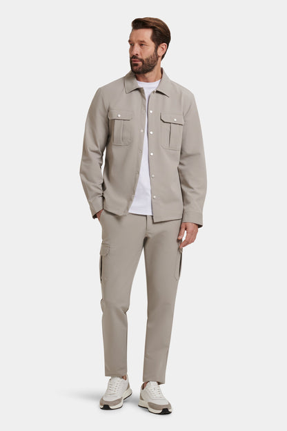 LA CAMICIA OVERSHIRT TECH CARGO