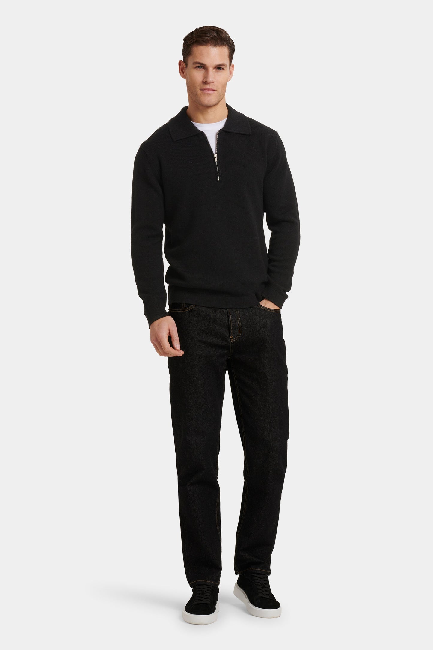 LA POLO COMPONE QUARTER ZIP