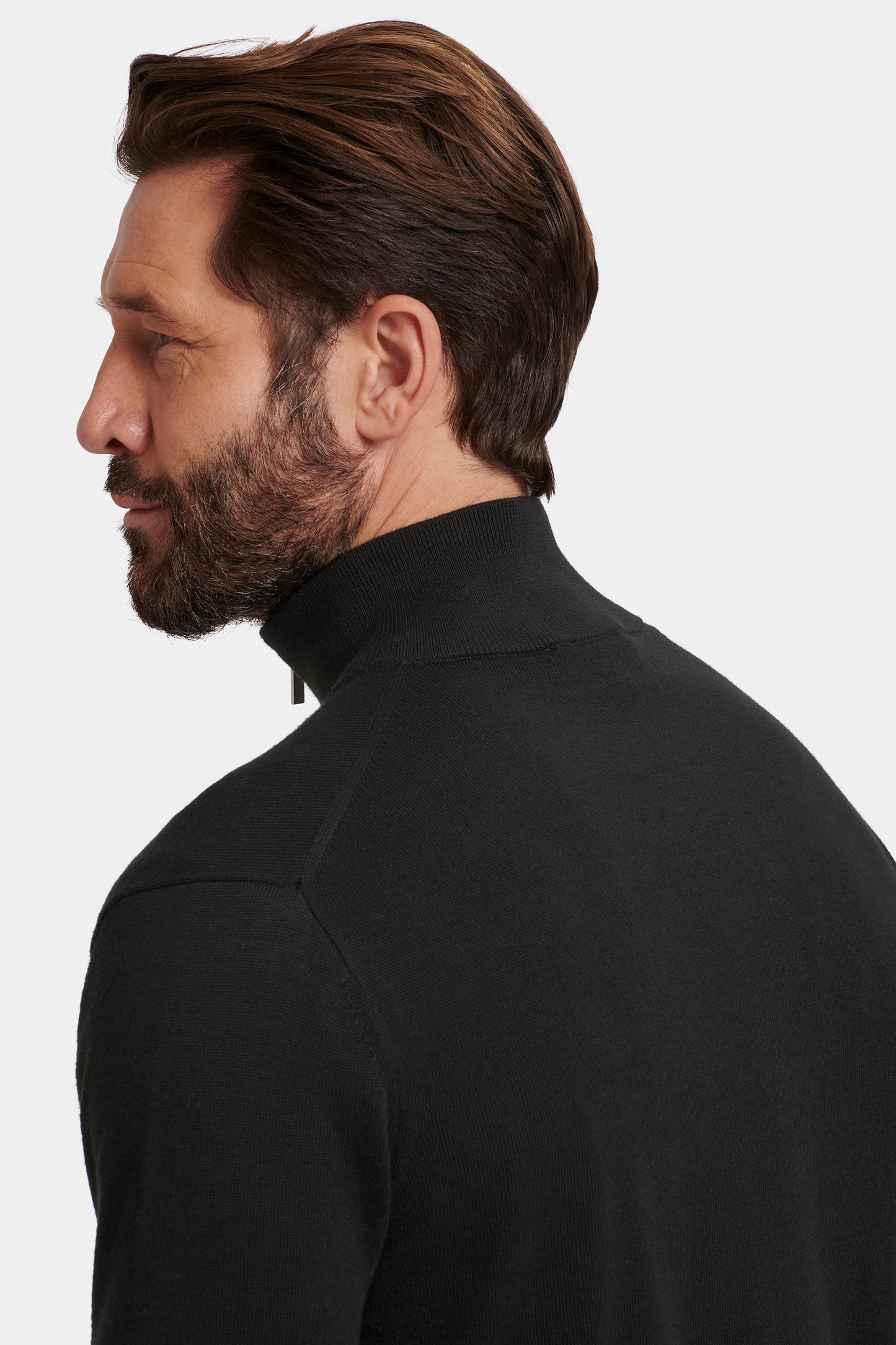IL MAGLIONE SANTONI QUARTER ZIP