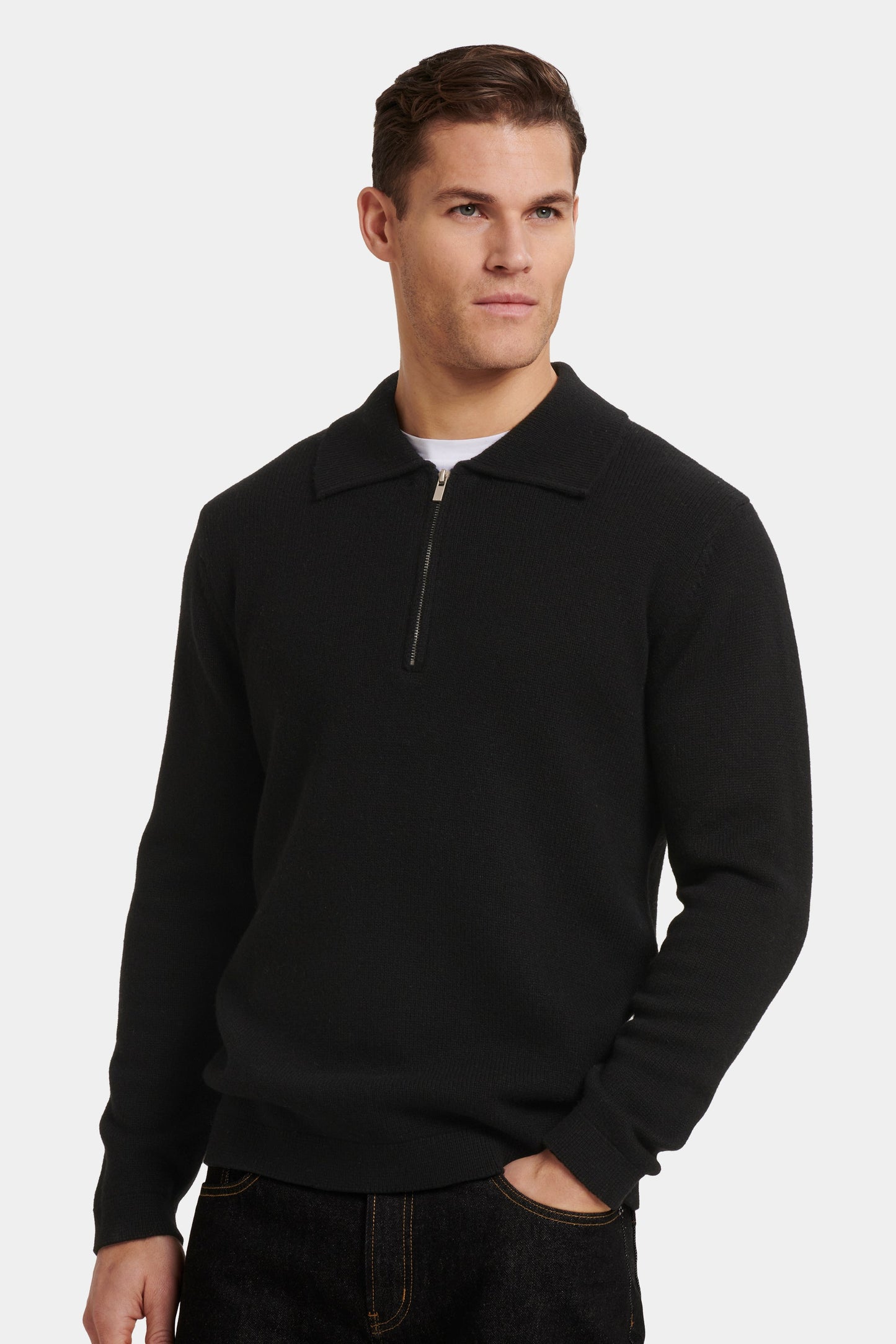 LA POLO COMPONE QUARTER ZIP