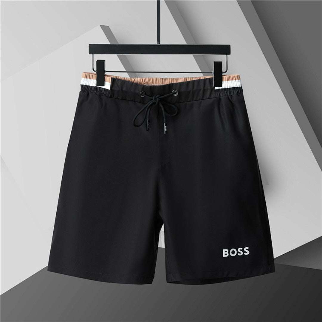 BOSS Badeshorts mit Kontrastbund - 1