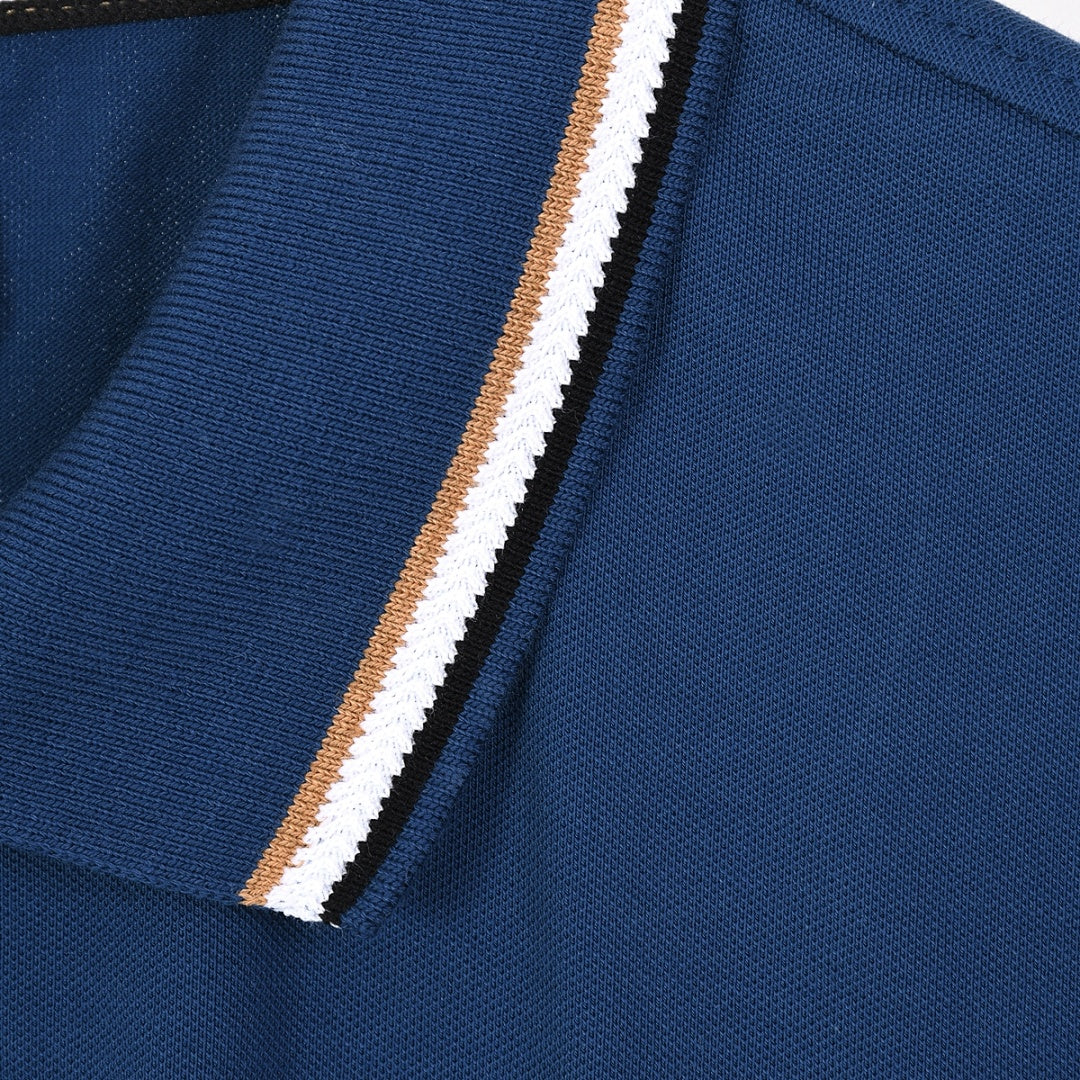 BOSS Poloshirt mit Kontrastkragen - 10
