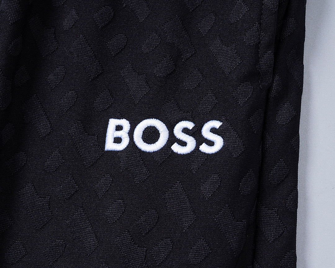 BOSS Zweiteiler mit Monogramm-Prägung - Schwarz - 10