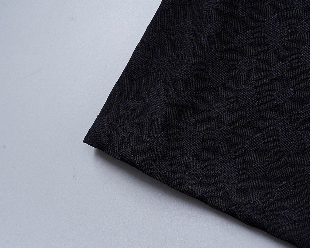 BOSS T-Shirt-Zweiteiler mit Monogramm-Prägung - Schwarz - 10