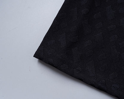 BOSS T-Shirt-Zweiteiler mit Monogramm-Prägung - Schwarz - 10