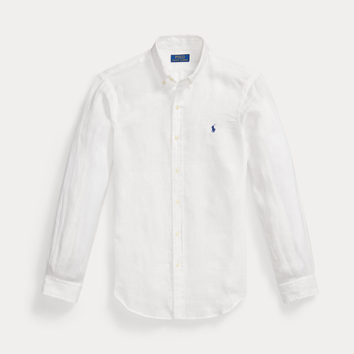 Camicia classica in lino RL