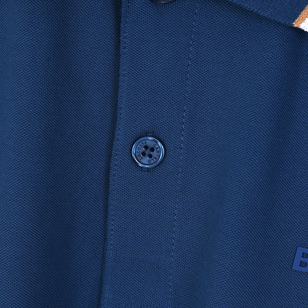 BOSS Poloshirt mit Kontrastkragen - 11