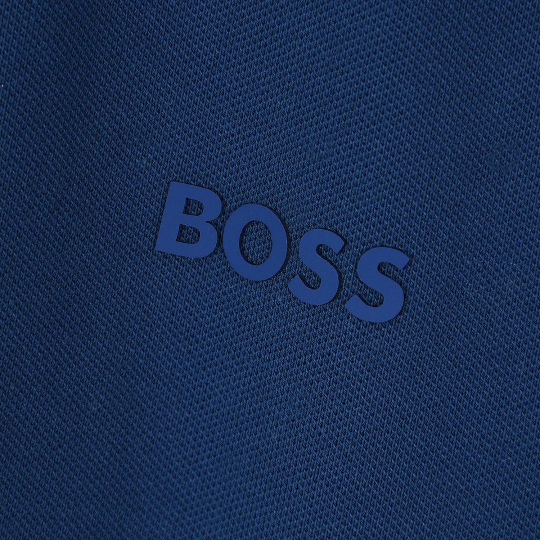 BOSS Poloshirt mit Kontrastkragen - 12