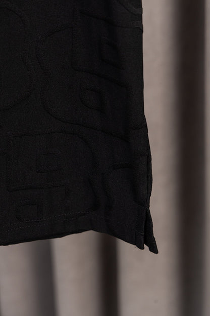 BOSS Zweiteiler mit Stehkragen und Monogramm-Prägung - Schwarz - 12