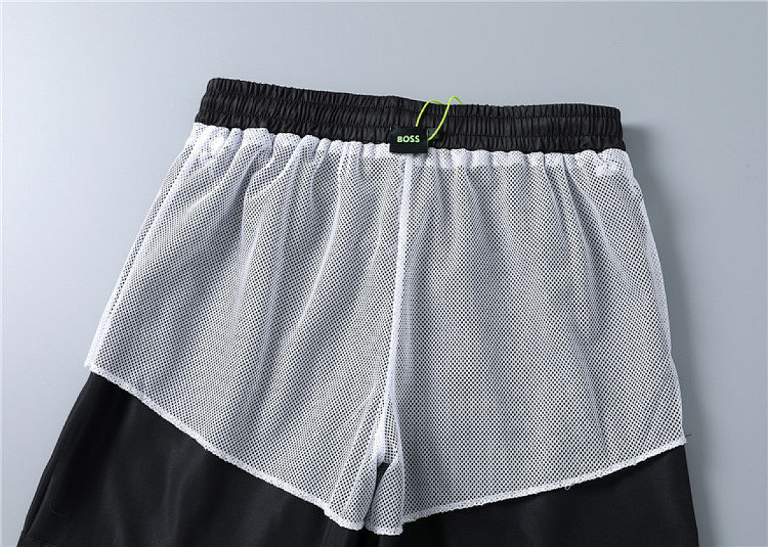 BOSS Badeshorts mit Seitenstreifen - 13