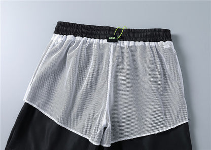 BOSS Badeshorts mit Seitenstreifen - 13