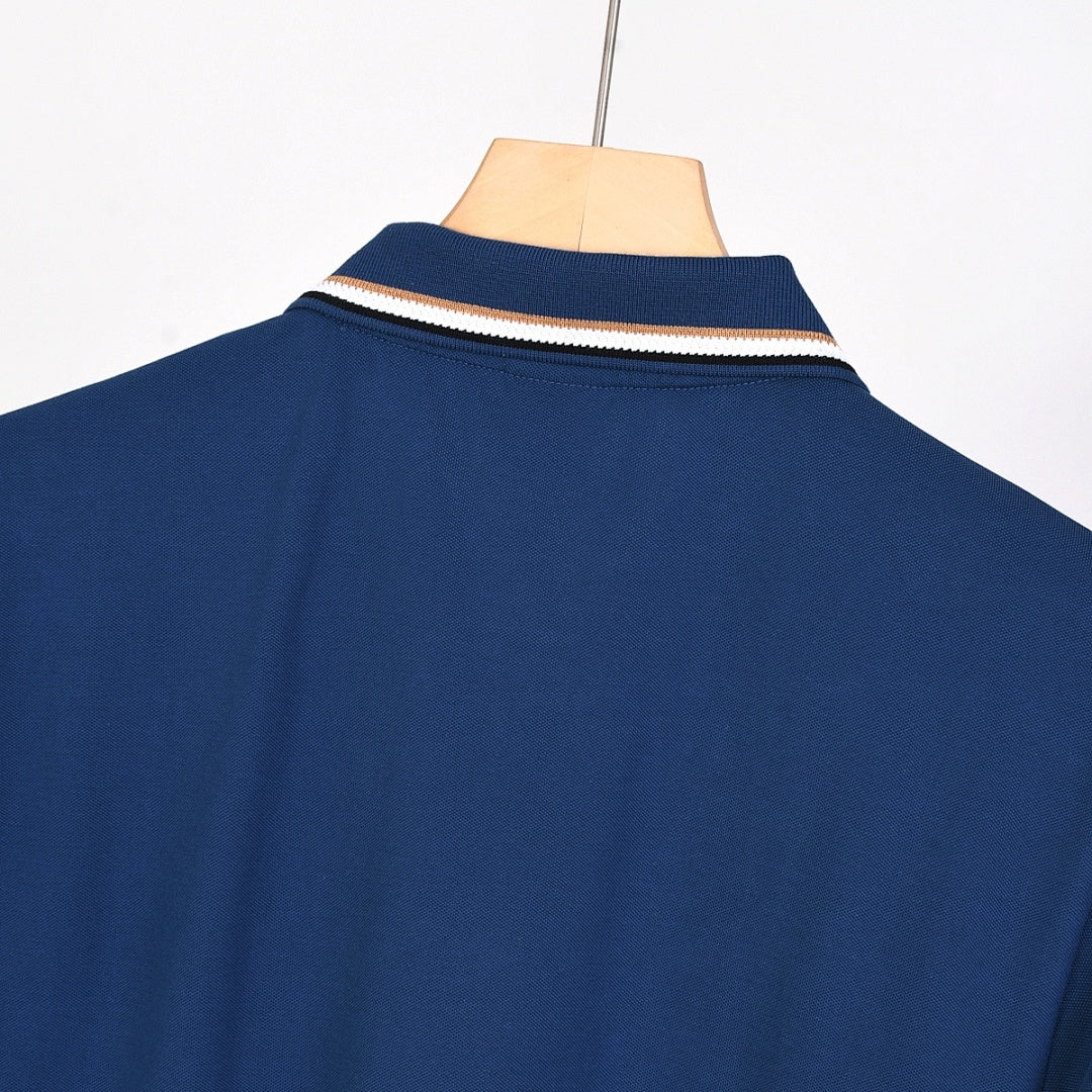 BOSS Poloshirt mit Kontrastkragen - 14