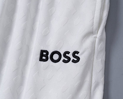 BOSS Zweiteiler mit Monogramm-Prägung - Weiß - 14