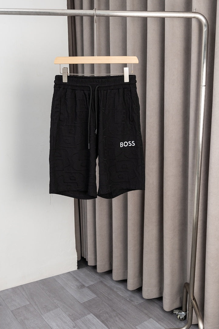 BOSS Zweiteiler mit Stehkragen und Monogramm-Prägung - Schwarz - 14