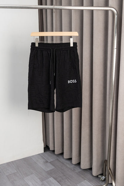 BOSS Zweiteiler mit Stehkragen und Monogramm-Prägung - Schwarz - 14