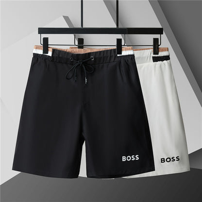 BOSS Badeshorts mit Kontrastbund - 16