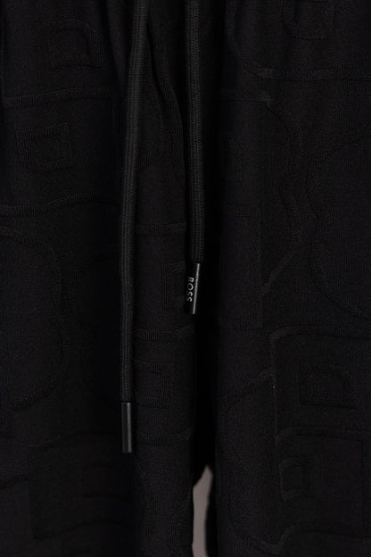 BOSS Zweiteiler mit Stehkragen und Monogramm-Prägung - Schwarz - 18
