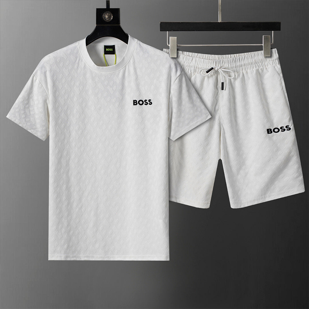 BOSS Herren Sommer-Set Weiß - 1