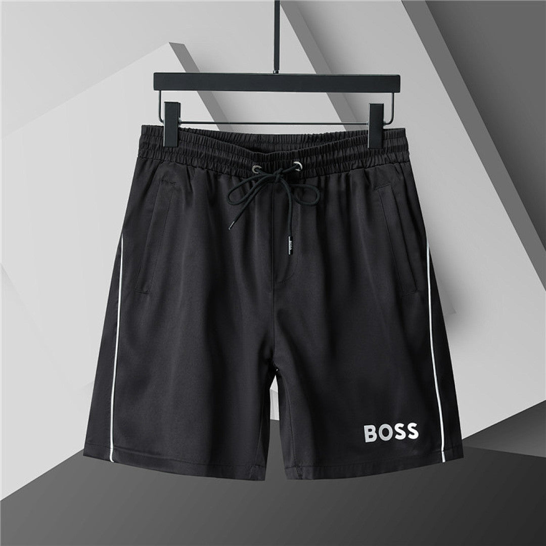 BOSS Badeshorts mit Seitenstreifen - 1
