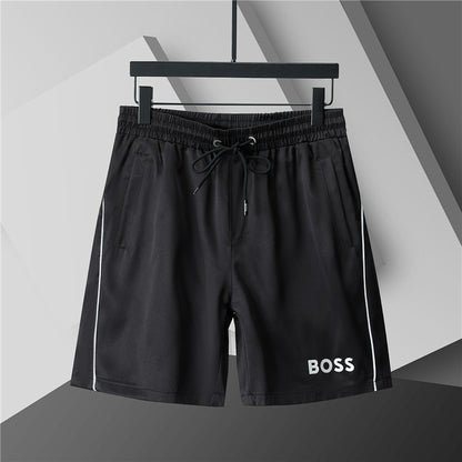 BOSS Badeshorts mit Seitenstreifen - 1