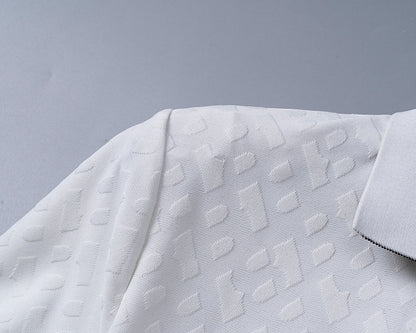 BOSS Zweiteiler mit Monogramm-Prägung - Weiß - 21