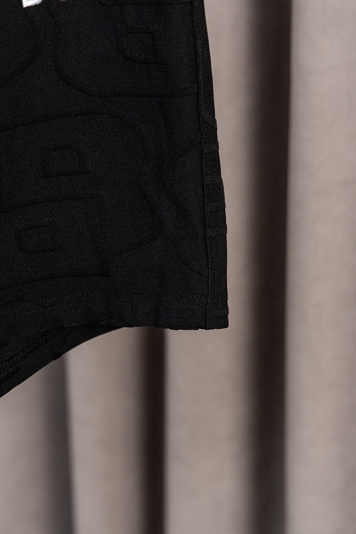 BOSS Zweiteiler mit Stehkragen und Monogramm-Prägung - Schwarz - 23