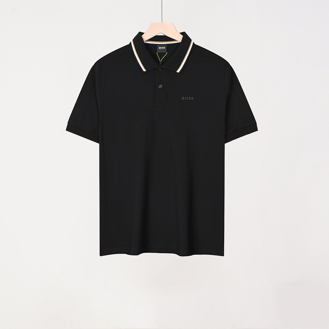 BOSS Poloshirt mit Kontrastkragen - 2