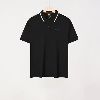BOSS Poloshirt mit Kontrastkragen - 2
